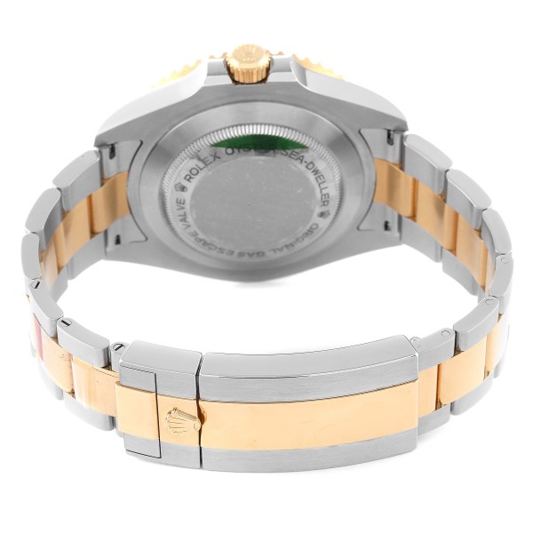 Rolex Seadweller Black Dial Steel Yellow Gold Mens Watch 126603 Unworn