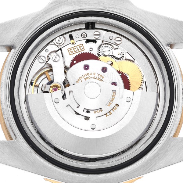 Rolex Submariner Steel Yellow Gold Black Dial Mens Watch 116613