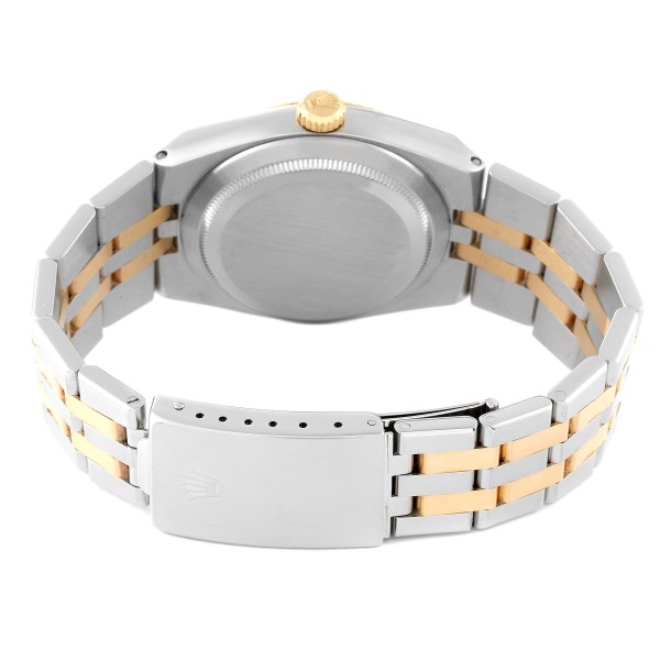 Rolex Oysterquartz Datejust Steel Yellow Gold Mens Watch 17013