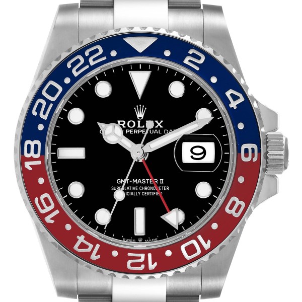 Rolex GMT Master II Pepsi Bezel Oyster Steel Mens Watch 126710 Unworn Rolex GMT Master II Pepsi Bezel Oyster Steel Mens Watch 126710 Unworn
