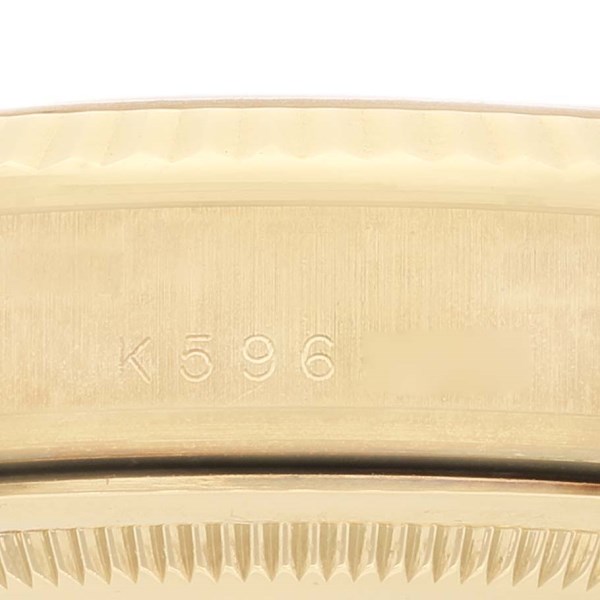 Rolex President Day Date Yellow Gold Myriad Dial Diamond Lugs Mens Watch 118338