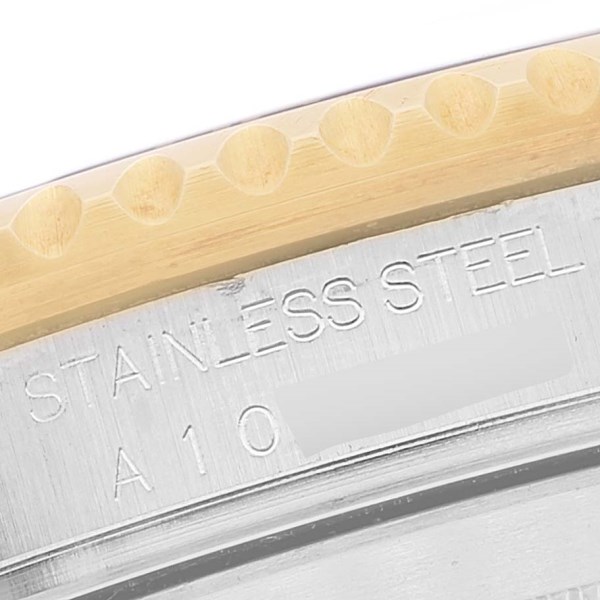 Rolex Submariner Blue Dial Steel Yellow Gold Mens Watch 16613