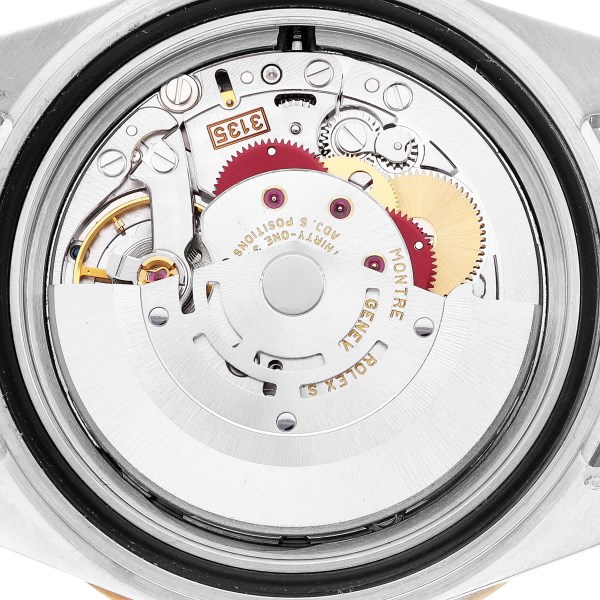 Rolex Submariner Blue Dial Steel Yellow Gold Mens Watch 16613