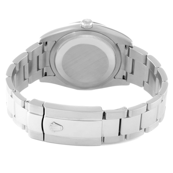 Rolex Datejust Turnograph Black Dial Steel Mens Watch 116264 Box Papers