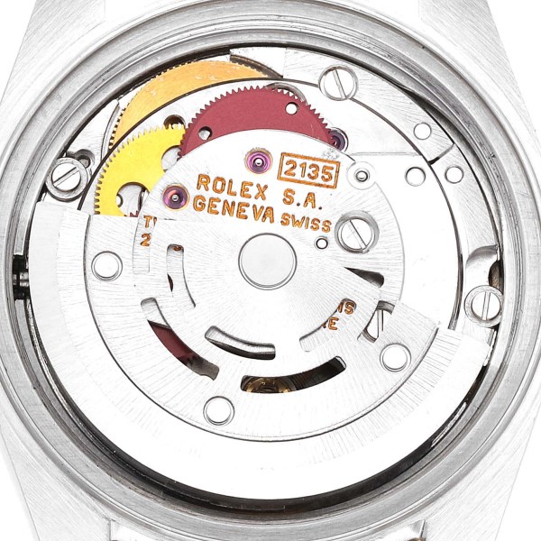 Rolex Datejust Steel Yellow Gold Champagne Diamond Dial Ladies Watch 69173