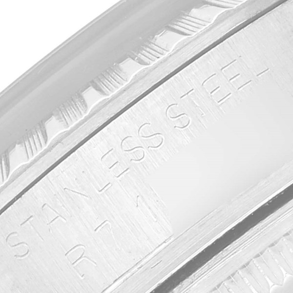 Rolex Datejust Silver Dial Vintage Steel Mens Watch 16030