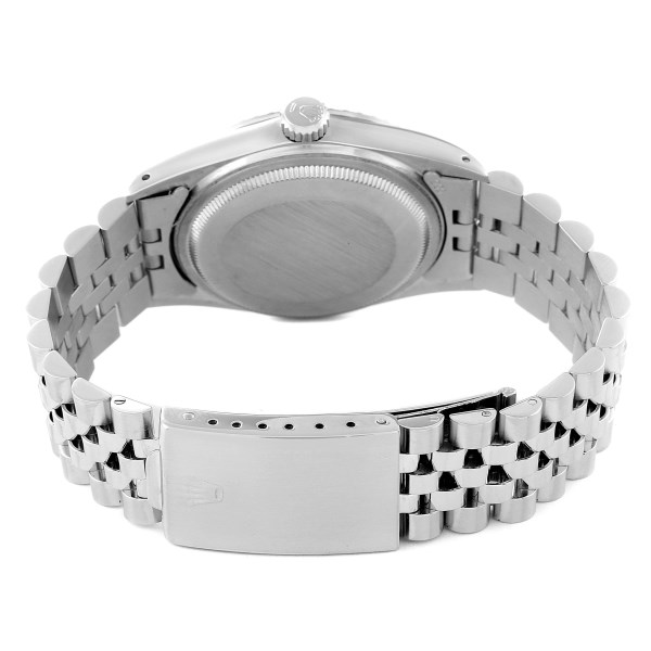 Rolex Datejust Silver Dial Vintage Steel Mens Watch 16030