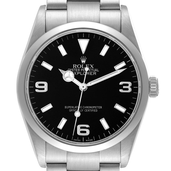 Rolex Explorer I Black Dial Stainless Steel Mens Watch 114270 Rolex Explorer I Black Dial Stainless Steel Mens Watch 114270