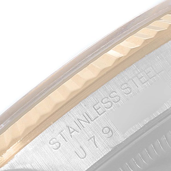 Rolex Datejust Steel Yellow Gold Champagne Dial Mens Watch 16233