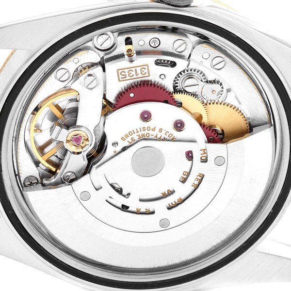 Rolex Datejust Steel Yellow Gold Champagne Dial Mens Watch 16233