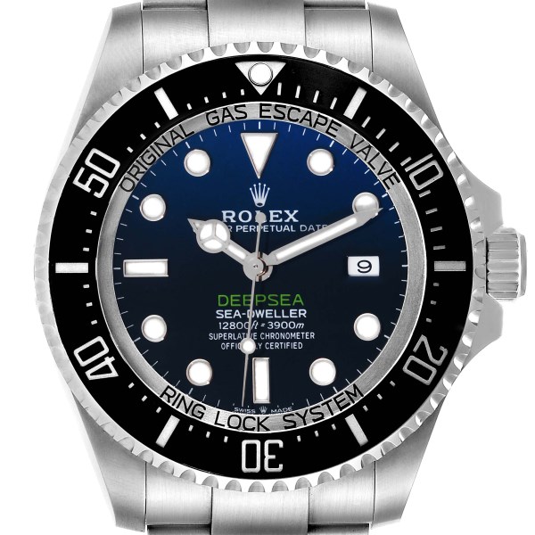 Rolex Seadweller Deepsea 44 Cameron D-Blue Dial Mens Watch 126660 Box Card