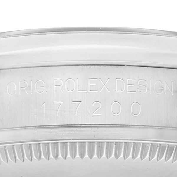 Rolex Oyster Perpetual Midsize Gray Dial Ladies Watch 177200