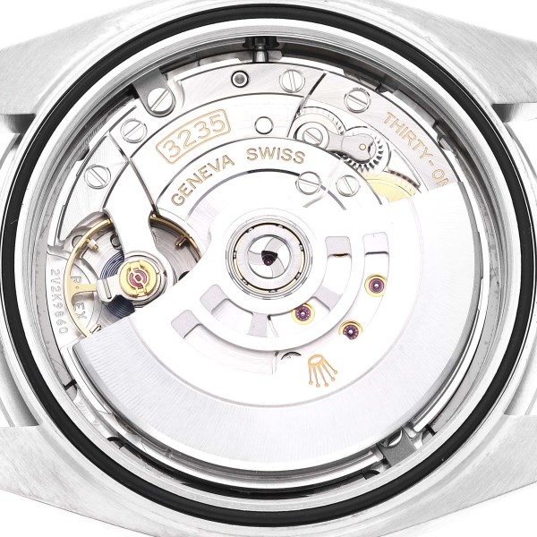 Rolex Datejust 41 Grey Green Wimbledon Dial Steel Mens Watch 126300 Box Card