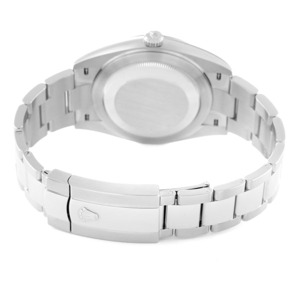 Rolex Datejust 41 Grey Green Wimbledon Dial Steel Mens Watch 126300 Box Card