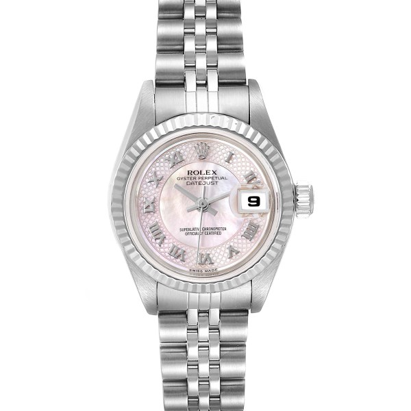 Rolex Datejust Decorated Mother of Pearl Dial Ladies Watch 79174