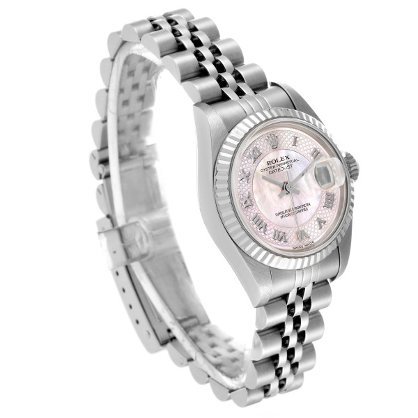 Rolex Datejust Decorated Mother of Pearl Dial Ladies Watch 79174