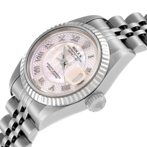 Rolex Datejust Decorated Mother of Pearl Dial Ladies Watch 79174
