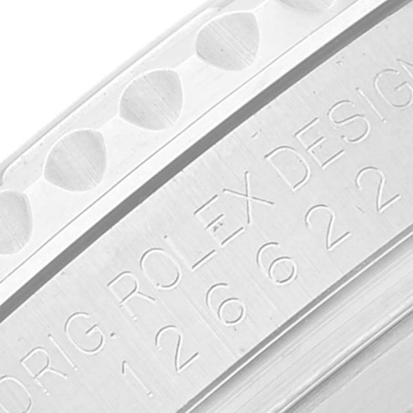 Rolex Yachtmaster Steel Platinum Bezel Rhodium Dial Mens Watch 126622 Box Card