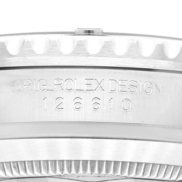 Rolex Submariner Black Dial Ceramic Bezel Steel Mens Watch 126610 Box Card