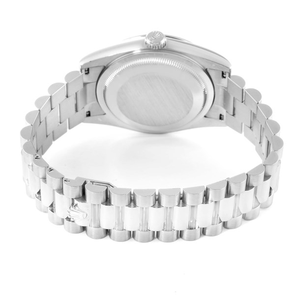 Rolex President Day-Date White Gold Diamond Dial Mens Watch 118239